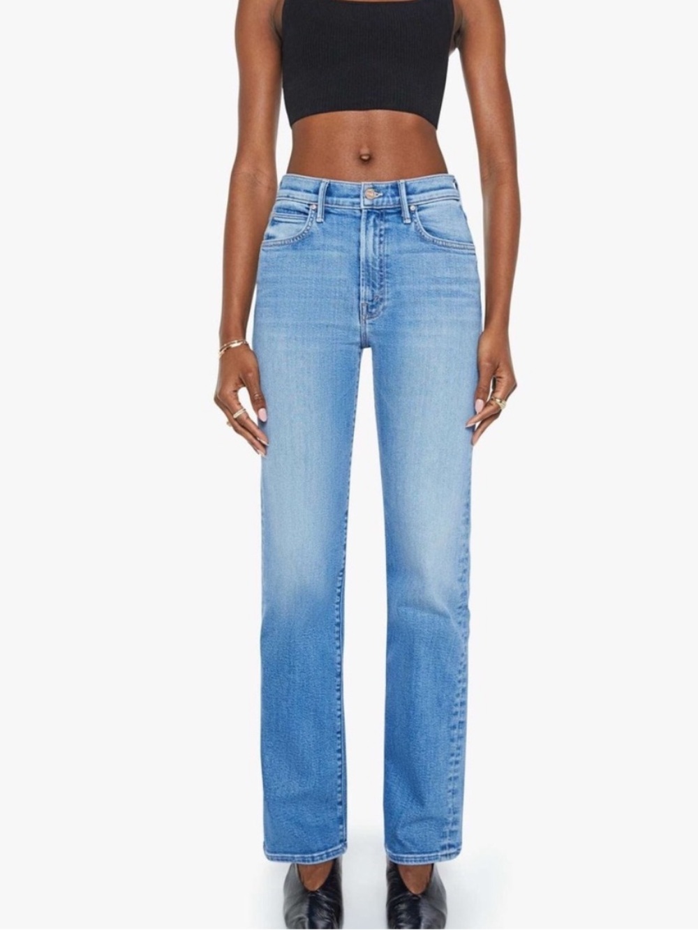 MOTHER The Kick It Jeans Tarot Time